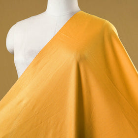 Yellow - flex cotton prewashed plain fabric 17 - handcrafted