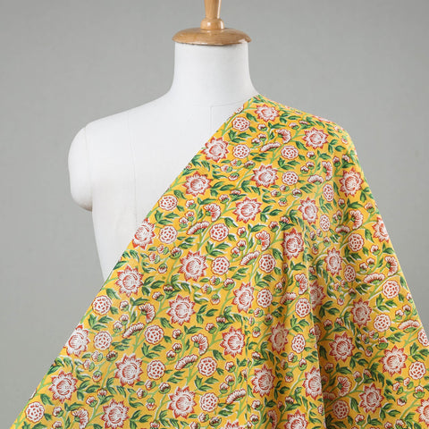 Sanganeri Block Printing Fabrics