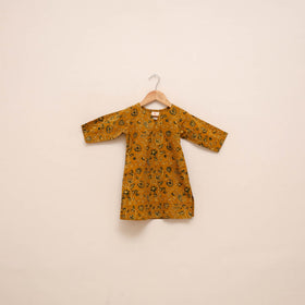 Girls pure cotton kurta set (2-6 years) 14 - handcrafted