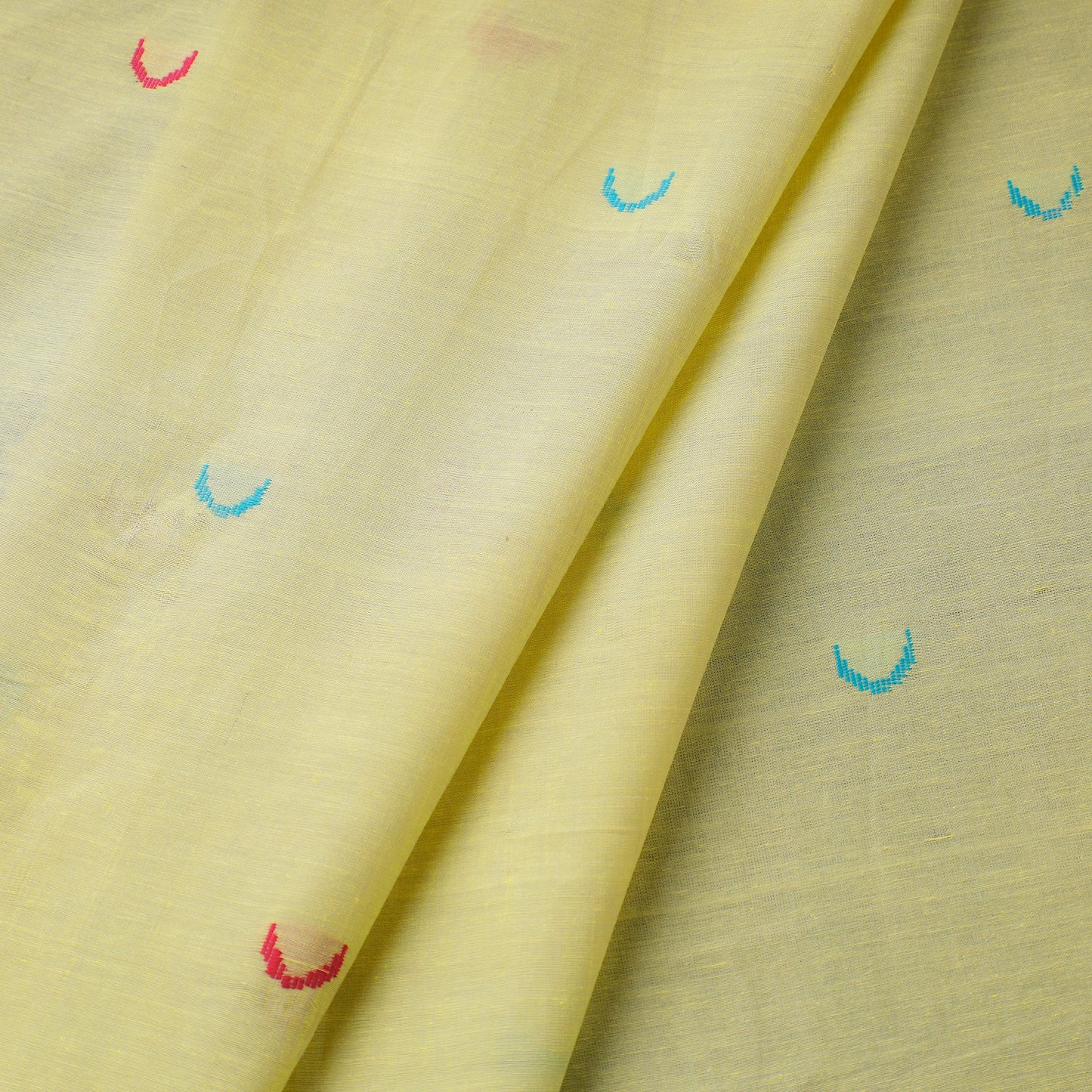  Godavari Jamdani Buti Pure Handloom Cotton Fabric Online at iTokri.com