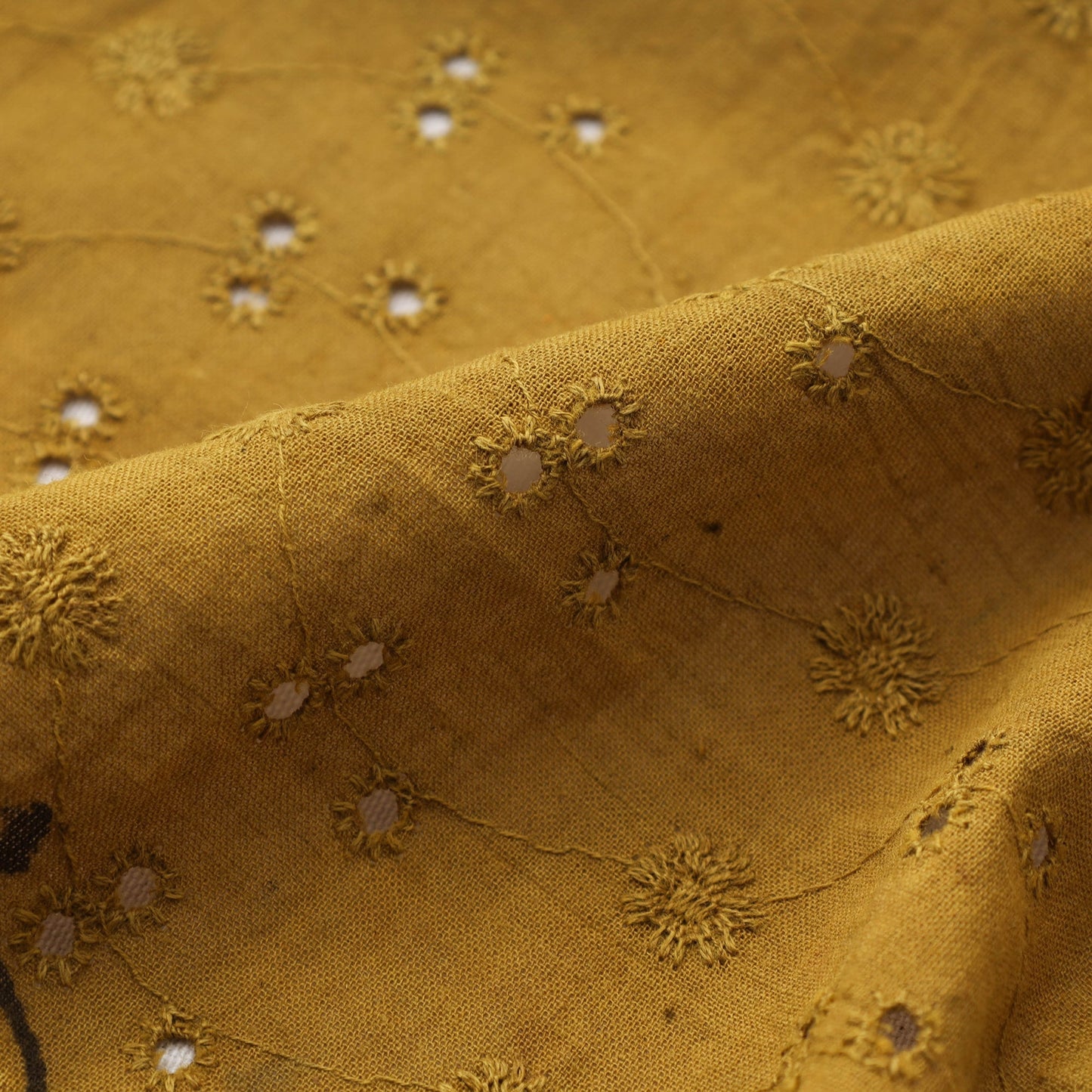 Hakoba natural dyed cotton fabric 08 - handcrafted