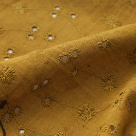 Hakoba natural dyed cotton fabric 08 - handcrafted