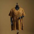 Hand akola short kaftan with tie-up waist 33 - handcrafted