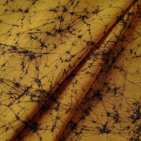Yellow - Hand Batik Print Cotton Fabric 02
