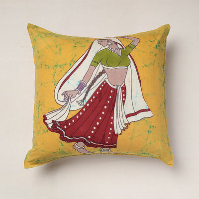  Hand Batik Printed Cotton Cushion Cover Online at iTokri.com