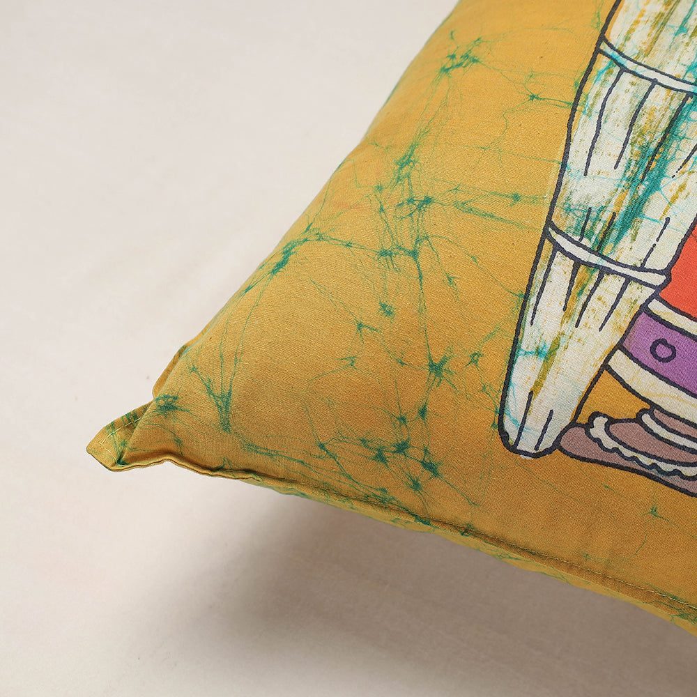 Buy Hand Batik Printed Cotton Cushion Cover Online at iTokri.com
