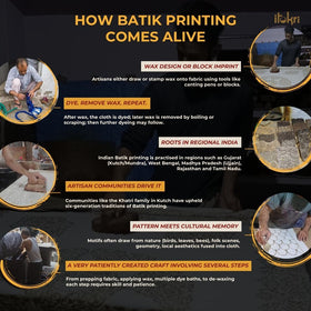 Yellow - hand batik printed cotton kurta with palazzo set