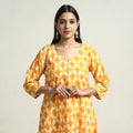 batik printed kurta