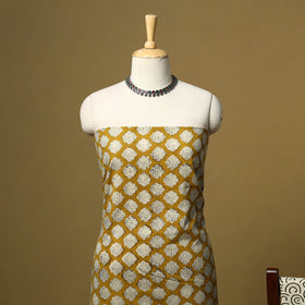 Hand bagru cotton 3pc unstitched dress material 24