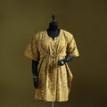 Hand batik cotton medium kaftan 31 - handcrafted