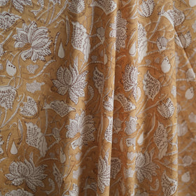Hand block print cotton sanganeri fabric 12 - handcrafted