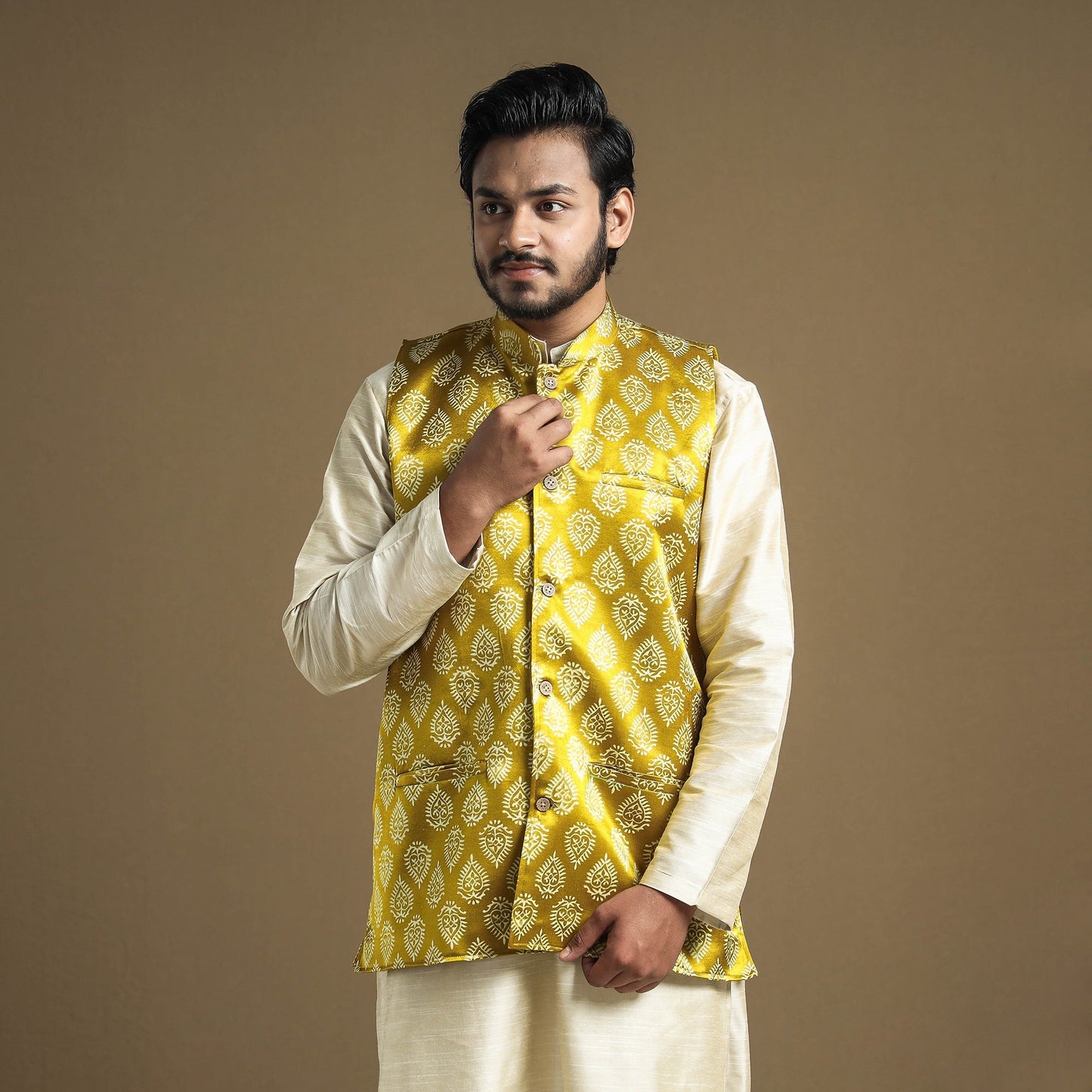 Silk Nehru Jacket