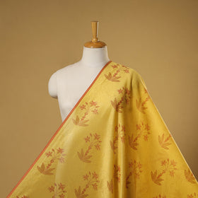 Hand chanderi silk sanganeri fabric 02 - handcrafted