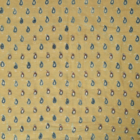 Yellow - hand embroidery cotton blouse piece 29