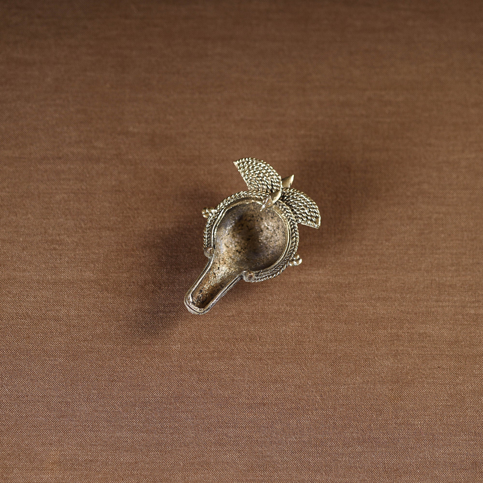 Hand lamp - tribal odisha dokra handmade home decor item 07