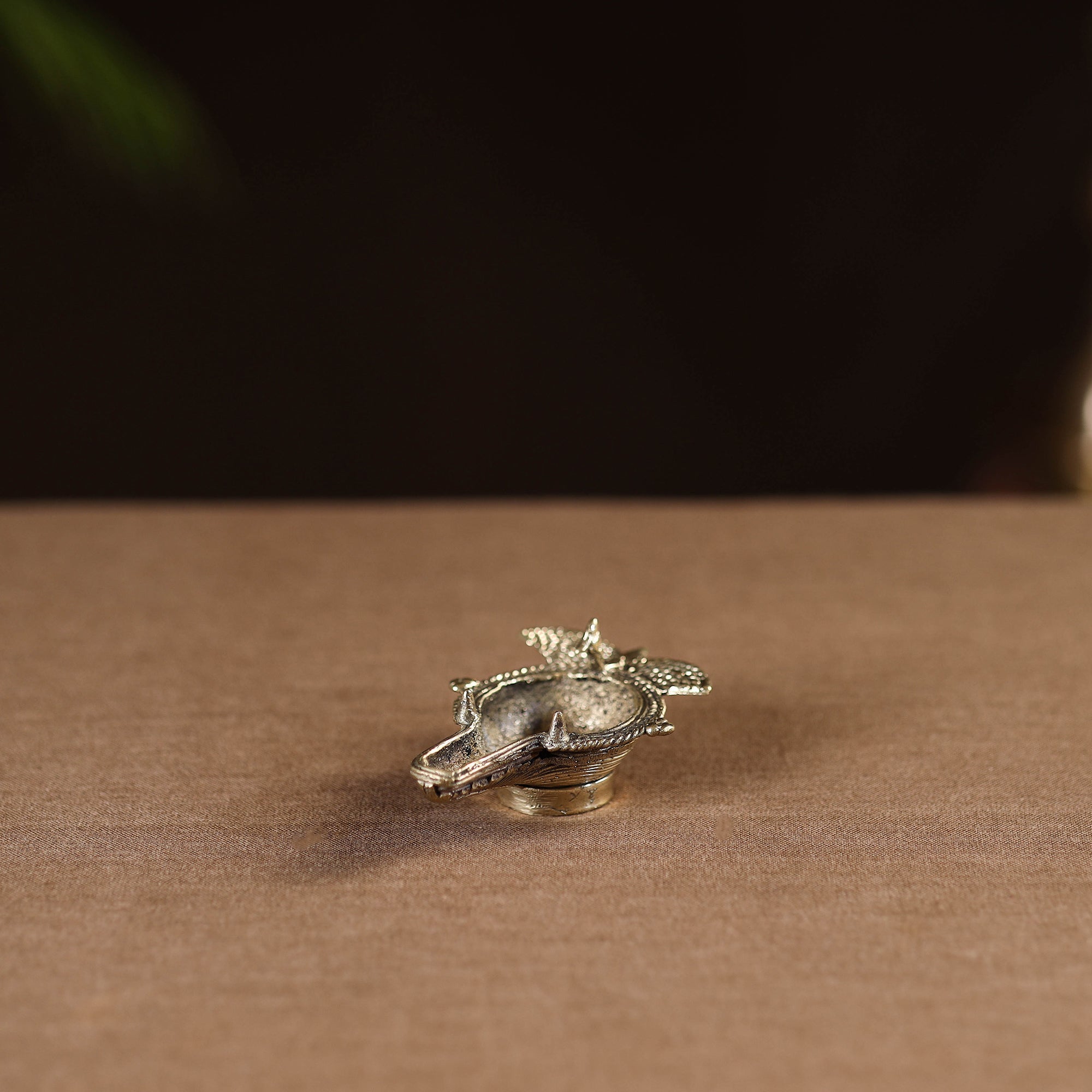 Hand lamp - tribal odisha dokra handmade home decor item 07