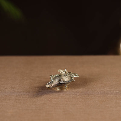 Hand lamp - tribal odisha dokra handmade home decor item 07