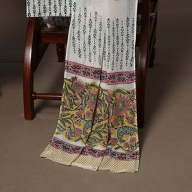 Hand sanganeri cotton 3pc unstitched dress material 22