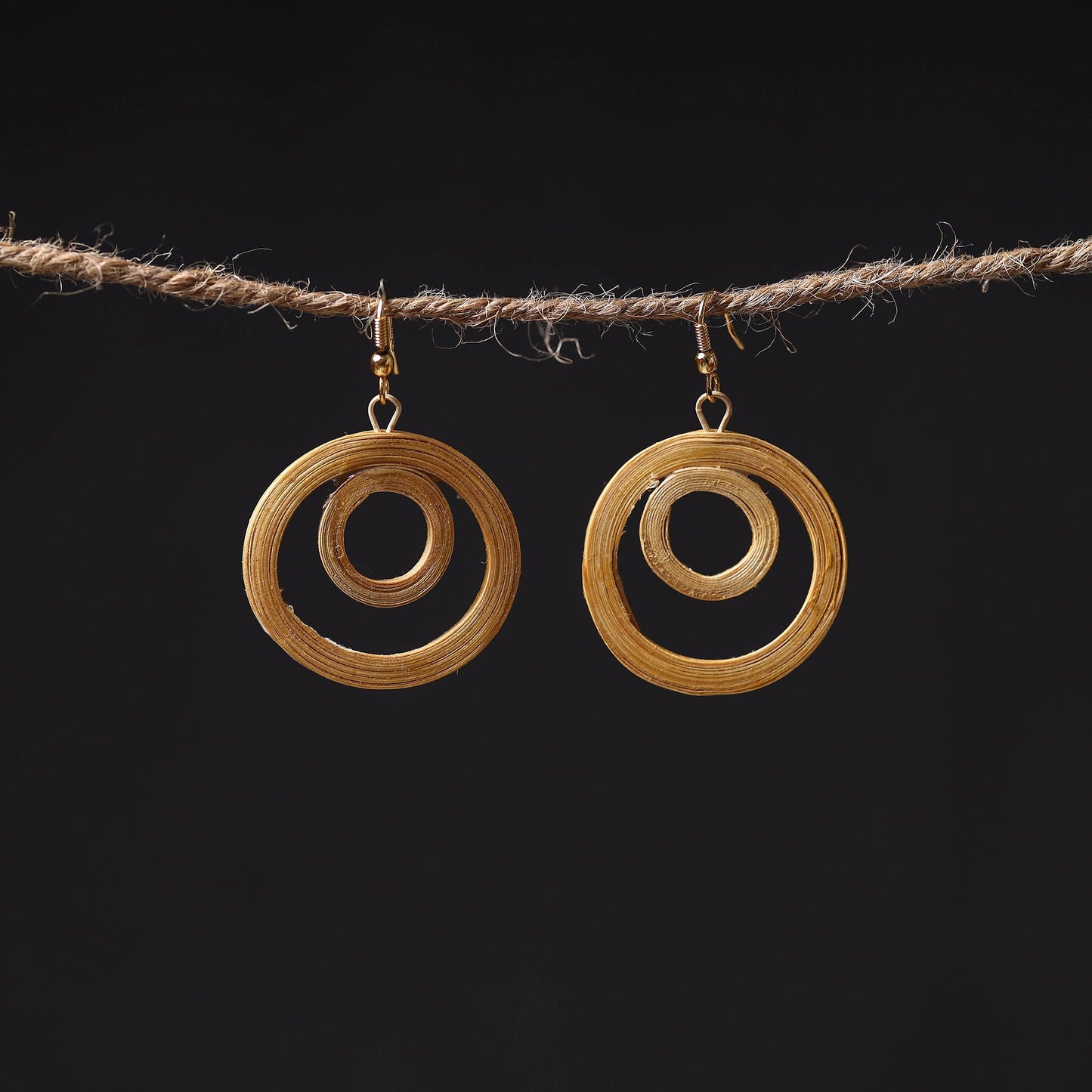 Buy Handcrafted Bamboo Earrings Online at iTokri.com