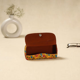 Handcrafted bengal kantha work spectacle case 01