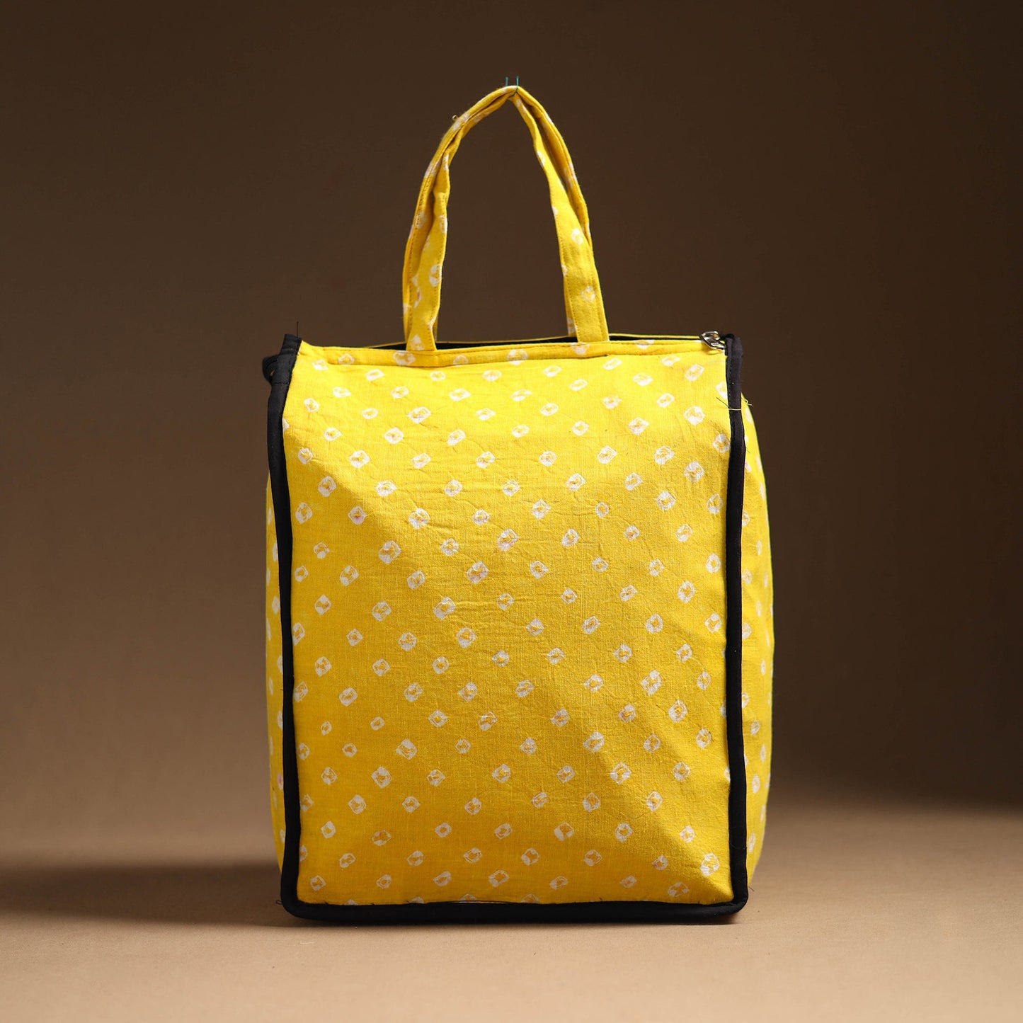 Yellow Eco Friendly Handcrafted Cotton Shopping Bag