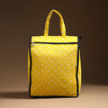 Yellow Eco Friendly Handcrafted Cotton Shopping Bag