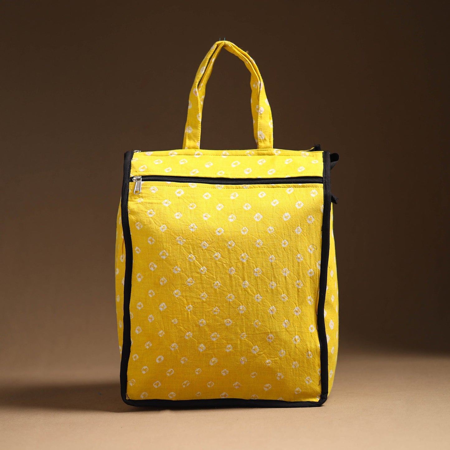 Yellow Eco Friendly Handcrafted Cotton Shopping Bag