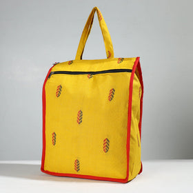 Yellow Handcrafted Cotton Shopping Bag 25