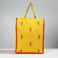 Yellow Handcrafted Cotton Shopping Bag 25