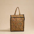  Yellow Handcrafted Cotton Shopping Hand Bag 