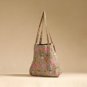 Handcrafted fabric jhola bag 22