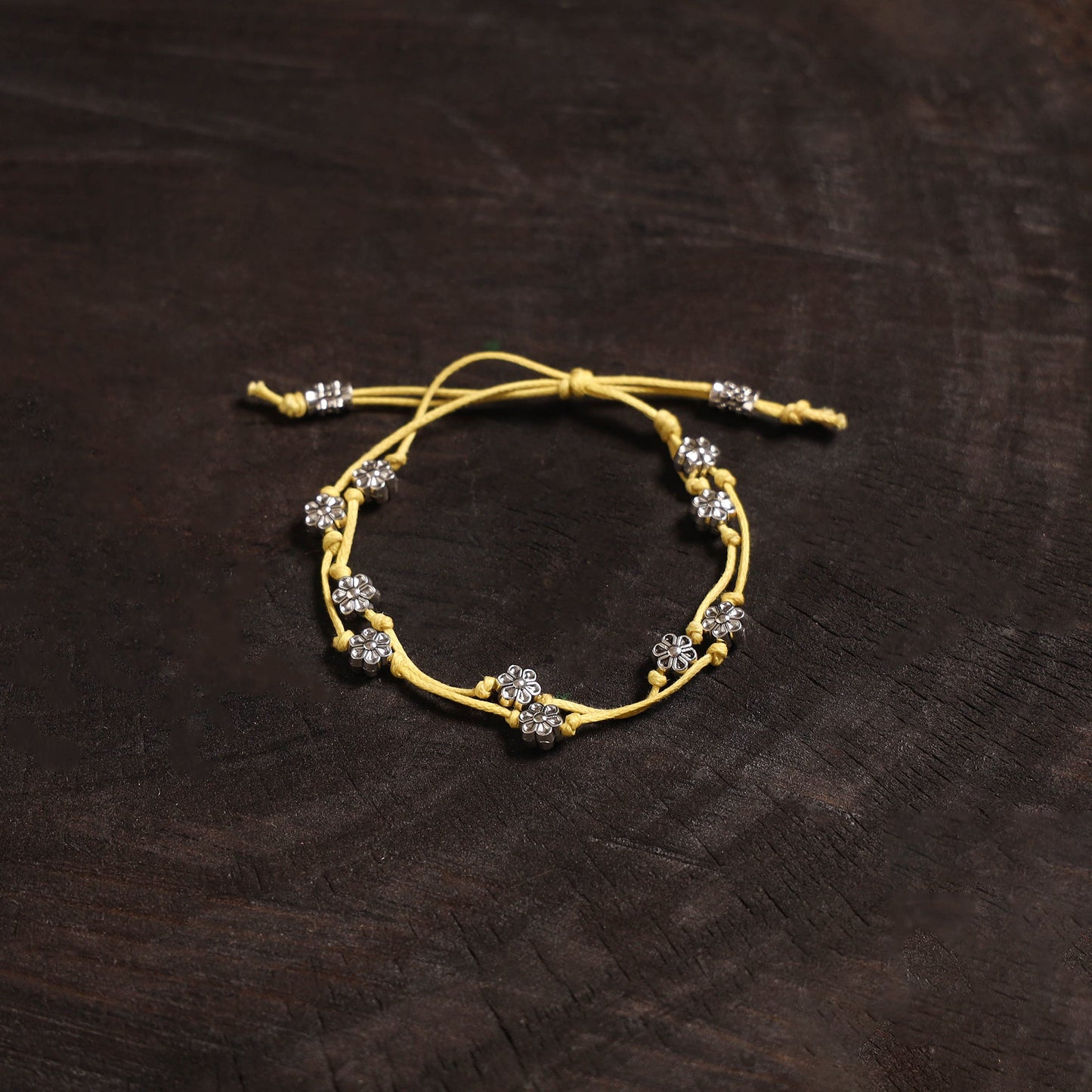 Handcrafted german silver bracelet 08