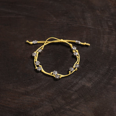 Handcrafted german silver bracelet 08