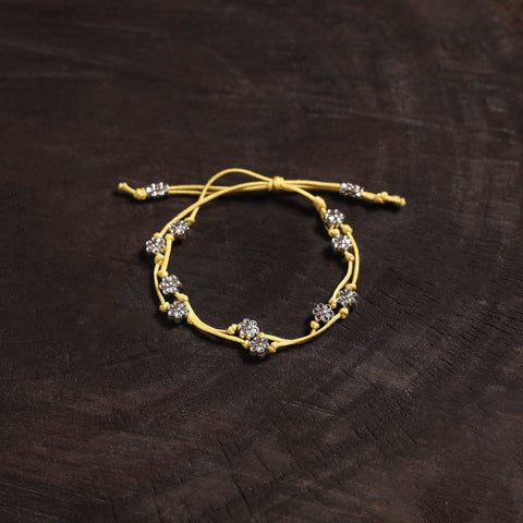 Handcrafted german silver bracelet 08