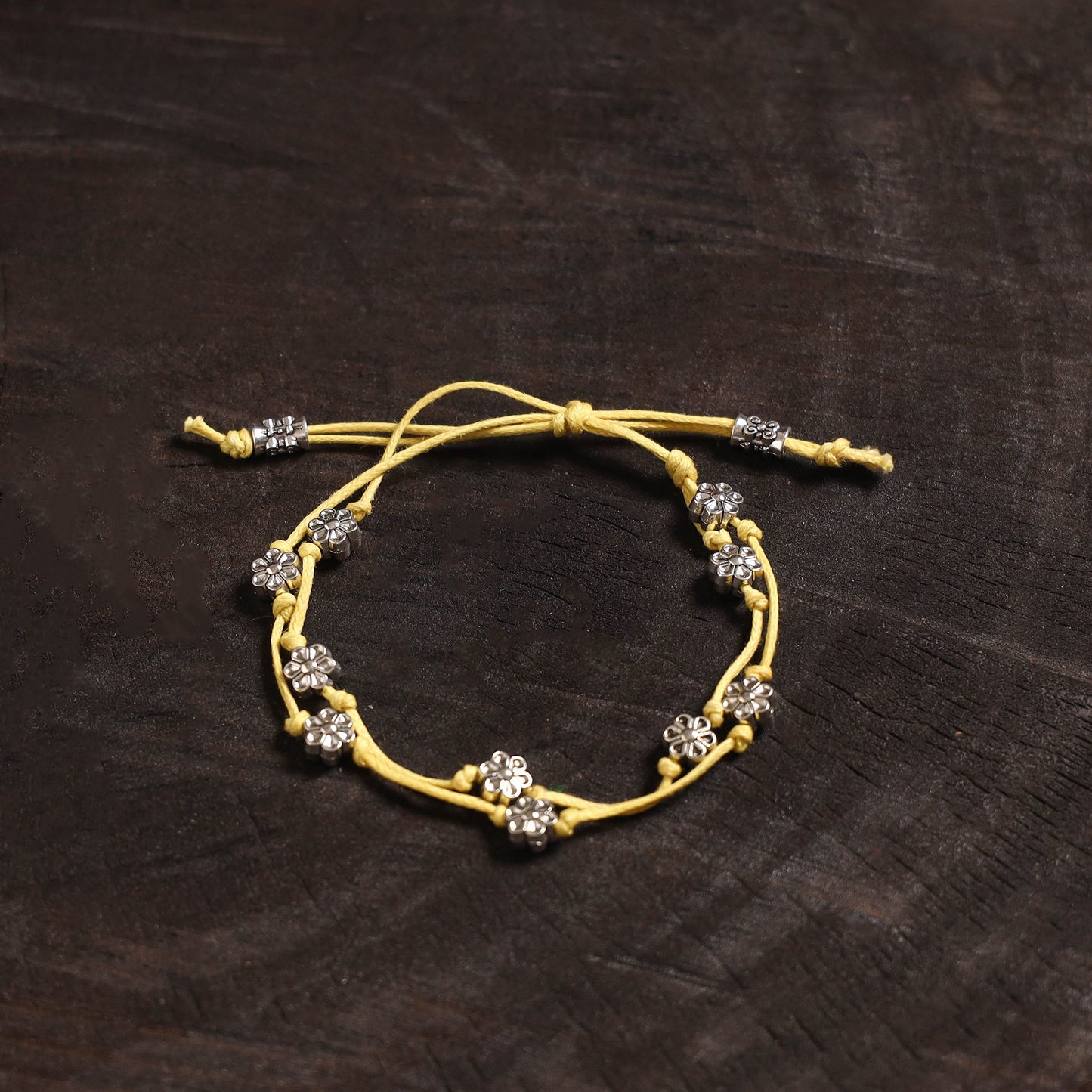 Handcrafted german silver bracelet 08