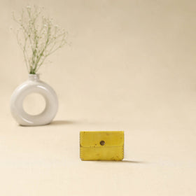 Handcrafted kutch embroidery leather card holder 14