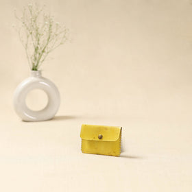 Handcrafted kutch embroidery leather card holder 14