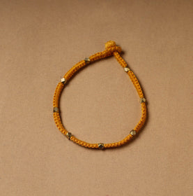  Handcrafted Patwa Thread & Beadwork Anklet 79 