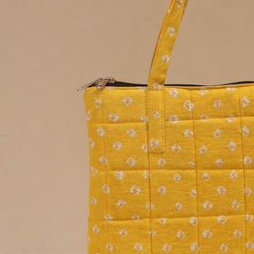 Handcrafted quilted handbag 11