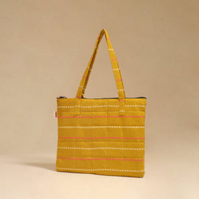 Handcrafted quilted handbag 26