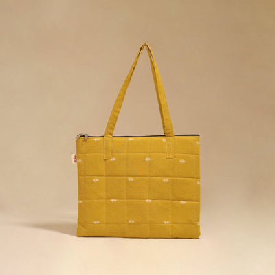 Handcrafted quilted handbag 27