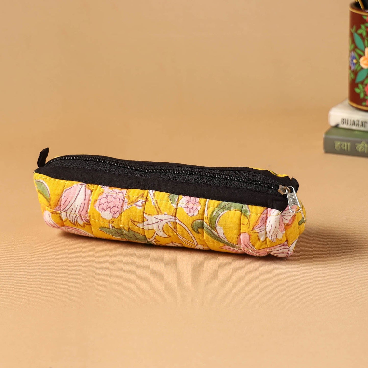 Handcrafted quilted pencil pouch 20