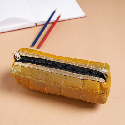 Handcrafted Quilted Pencil Pouch