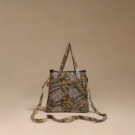 Handcrafted quilted sling bag 09
