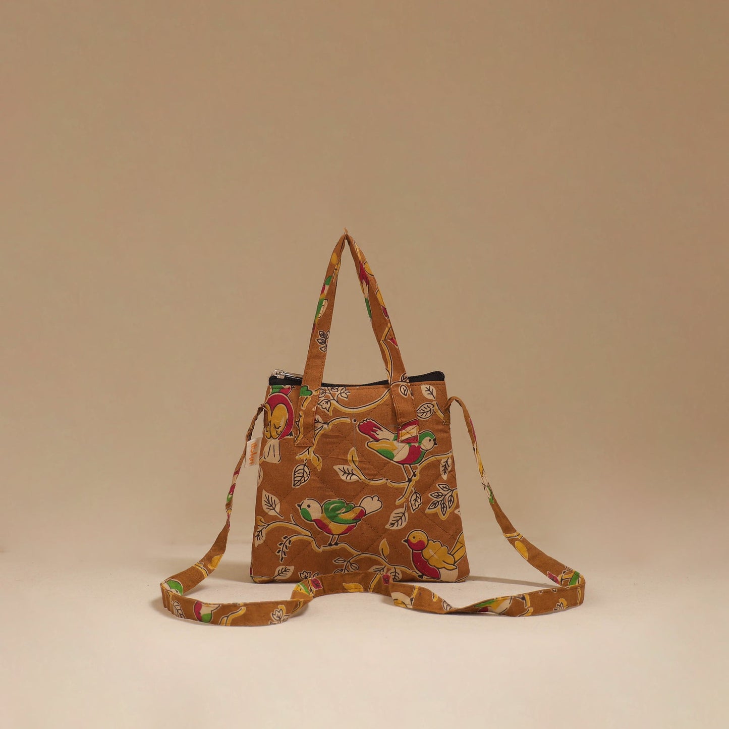 Handcrafted quilted sling bag 28