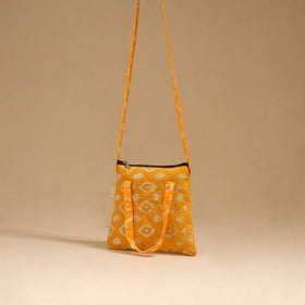 Handcrafted quilted sling bag 29