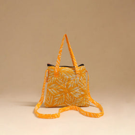 Handcrafted quilted sling bag 35