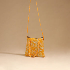 Handcrafted quilted sling bag 35