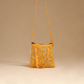 Handcrafted quilted sling bag 35