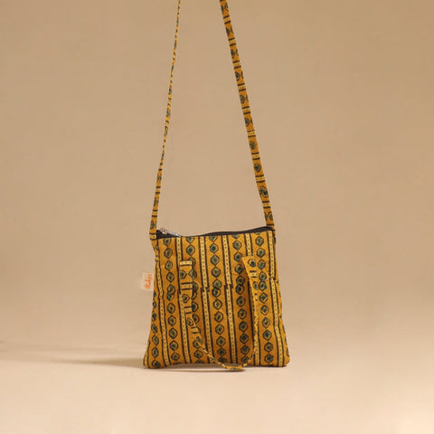Handcrafted quilted sling bag 99